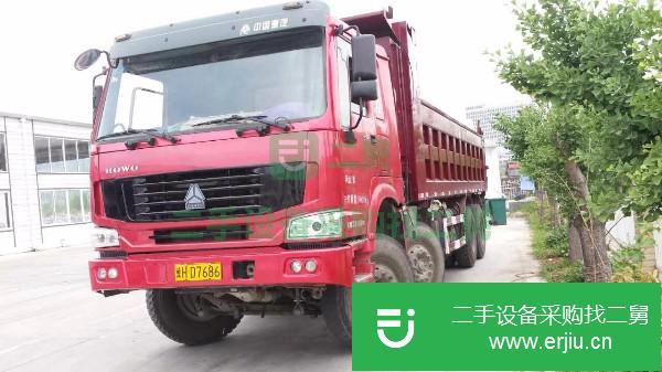 河北出售二手重汽豪沃自卸車