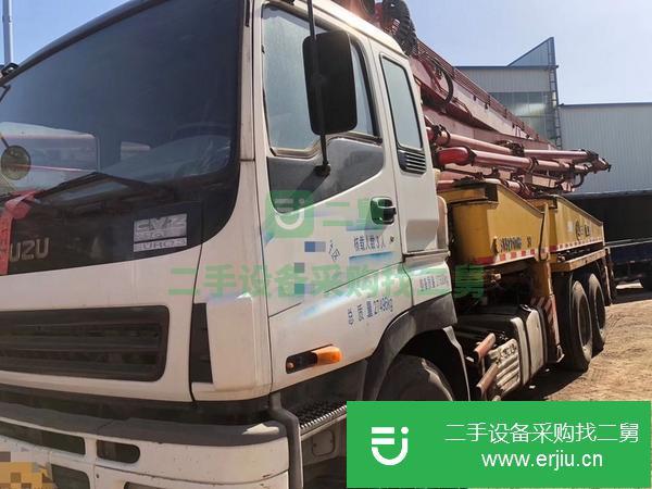 天津出售二手三一37米泵車