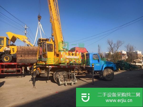 河北出售二手泰安八噸吊車