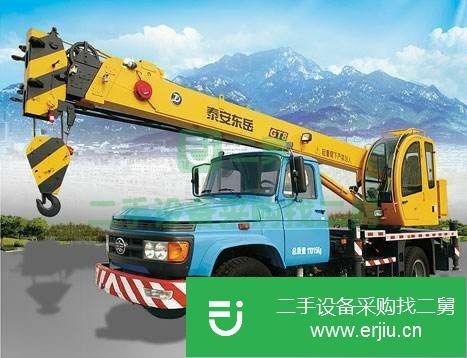 河北出售二手東岳大八噸汽車吊