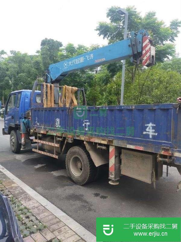 廣西出售二手飛濤6.3噸隨車吊