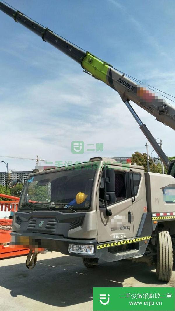 浙江出售二手中聯吊車55噸5節臂