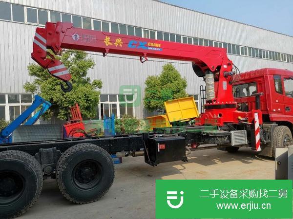 浙江出售二手東風后八輪10噸隨車吊