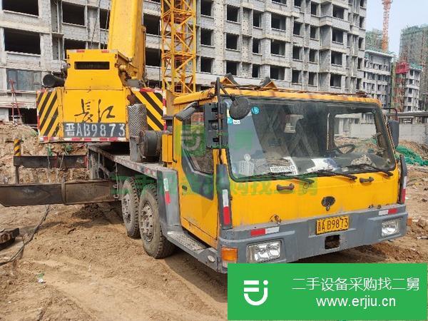 天津出售二手長(zhǎng)江汽車吊