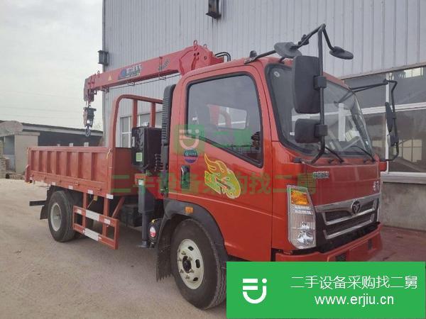 江蘇出售二手重汽豪曼隨車吊