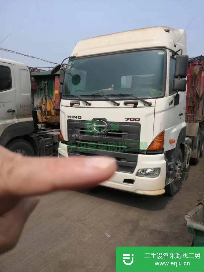 江西出售二手廣汽日野半掛車