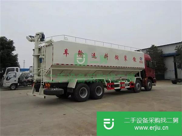 山東出售二手散裝飼料運輸車