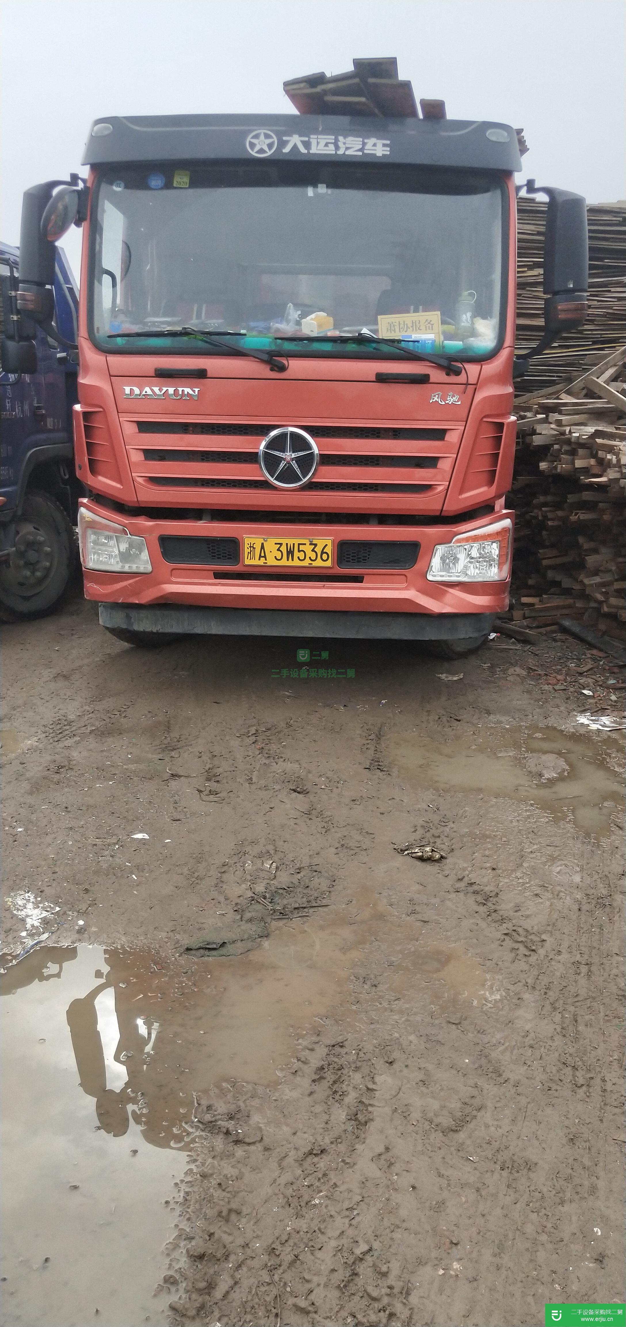 浙江出售二手大運重卡自卸車