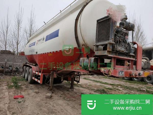 山東出售二手水泥罐半掛車