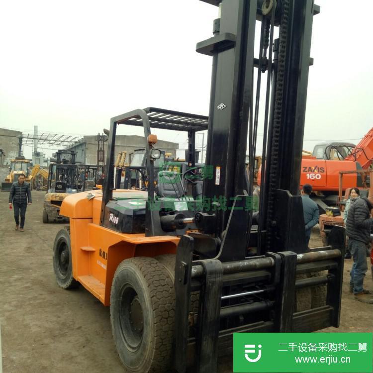山東出售二手10噸杭州叉車
