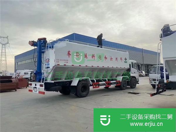 甘肅出售二手散裝飼料運輸車