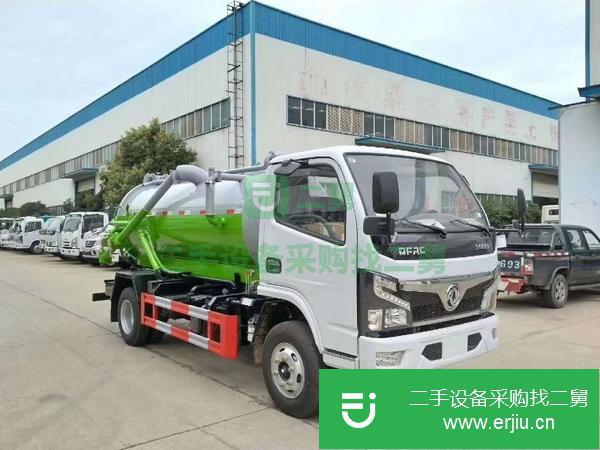 湖北出售二手東風多利卡國六4.5方吸污車
