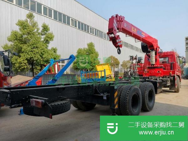 浙江出售二手東風后八輪10噸隨車吊