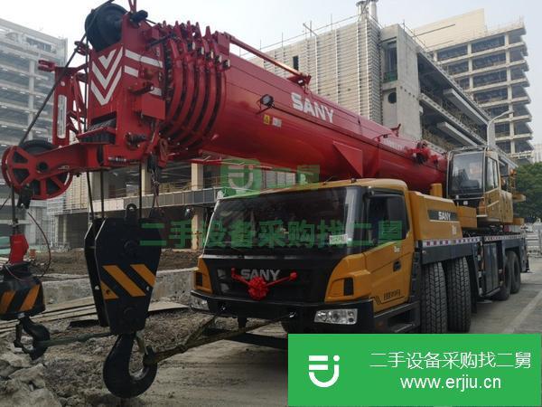 山東出售二手三一80六節臂吊車