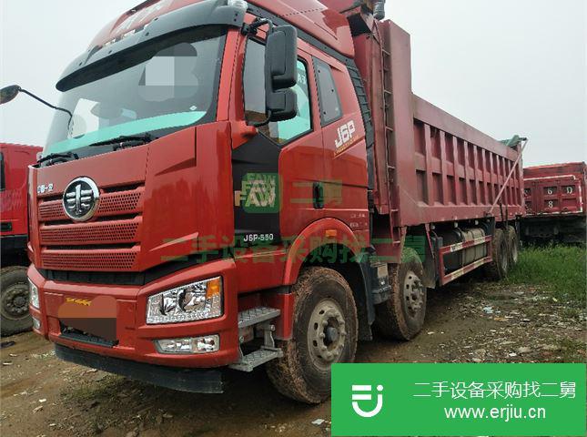 江西出售二手一汽解放J6P自卸車