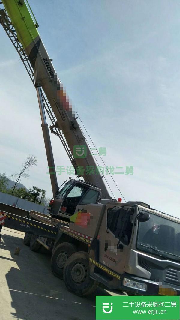 浙江出售二手中聯吊車55噸5節臂