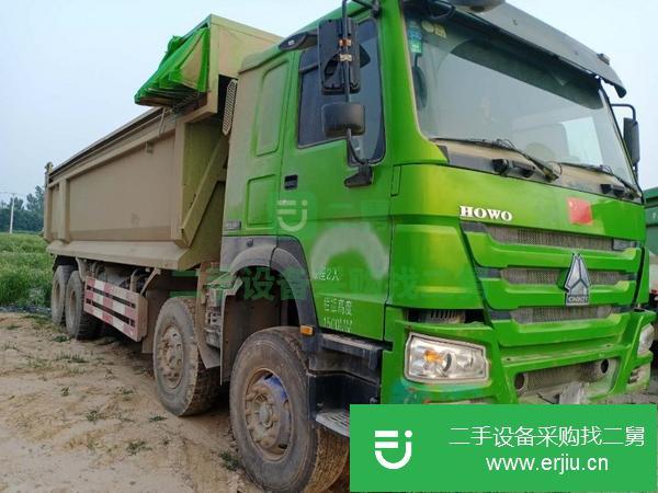 山東出售二手豪沃自卸車前四后八國五