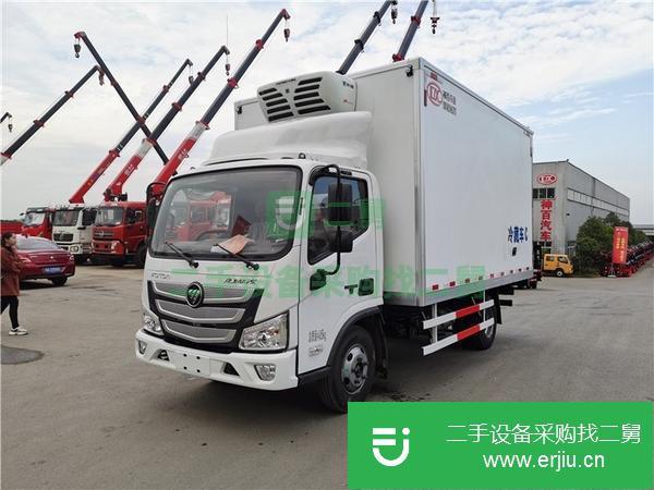 青海出售二手福田歐馬可4.2米冷藏車