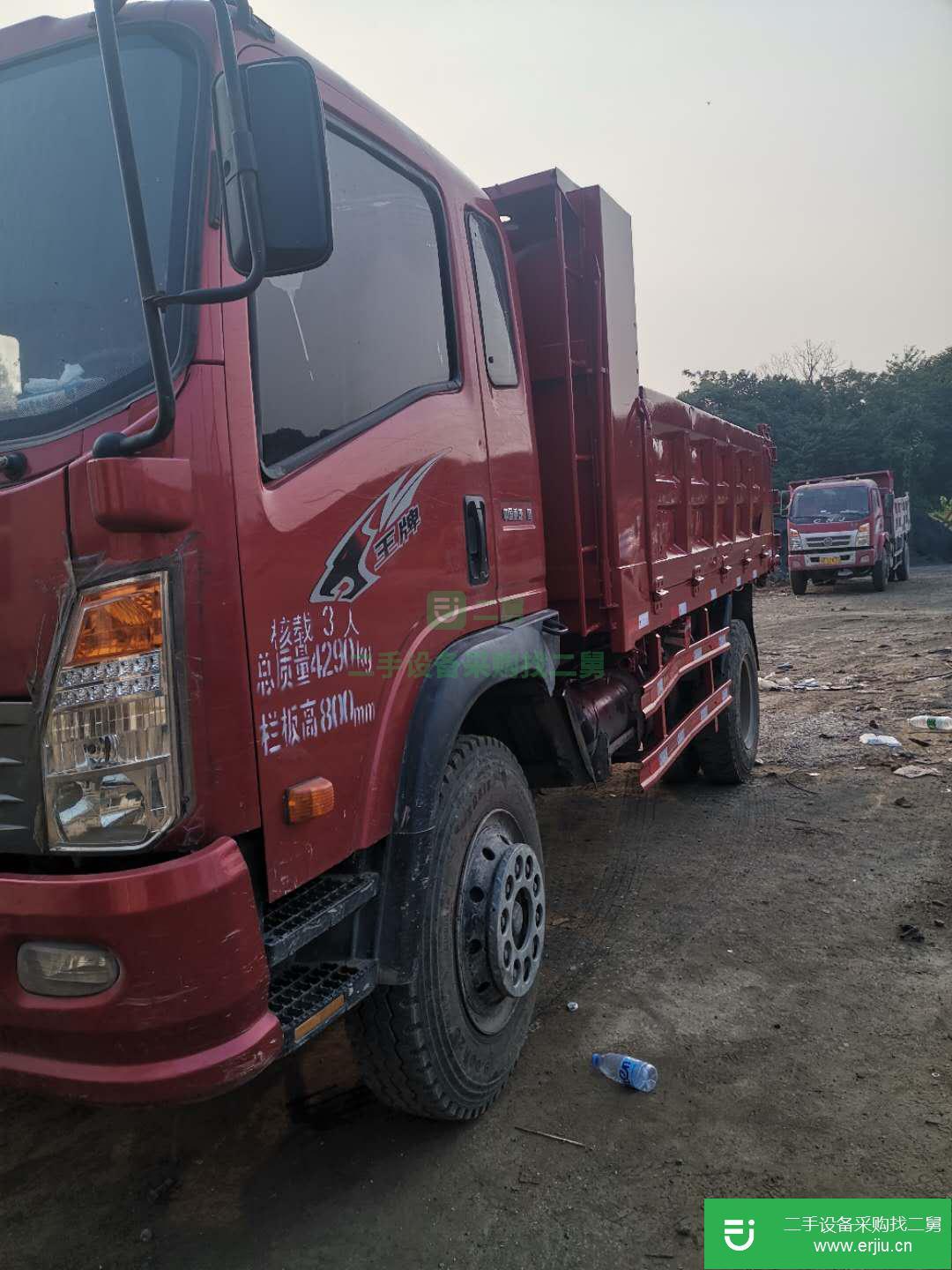 湖北出售二手重汽王牌自卸車