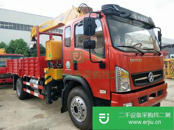江蘇出售二手單橋10噸隨車吊