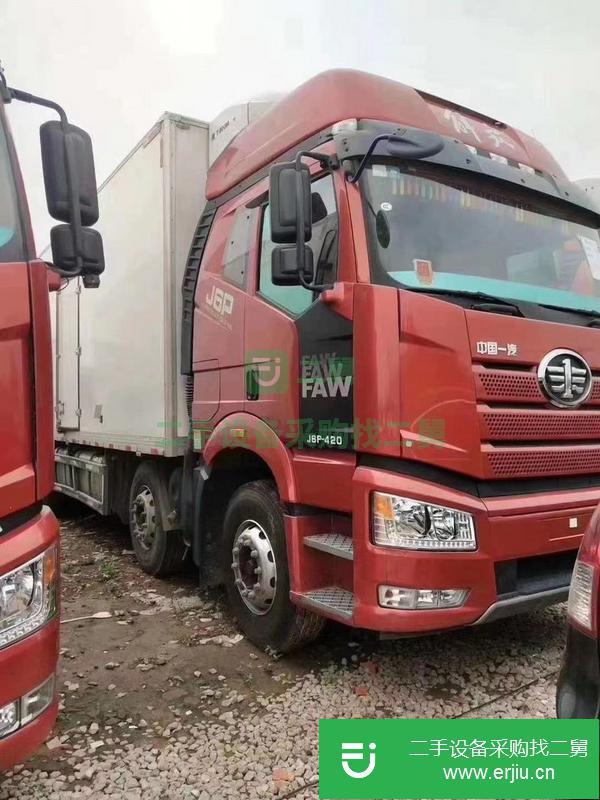 江西出售二手解放冷藏車