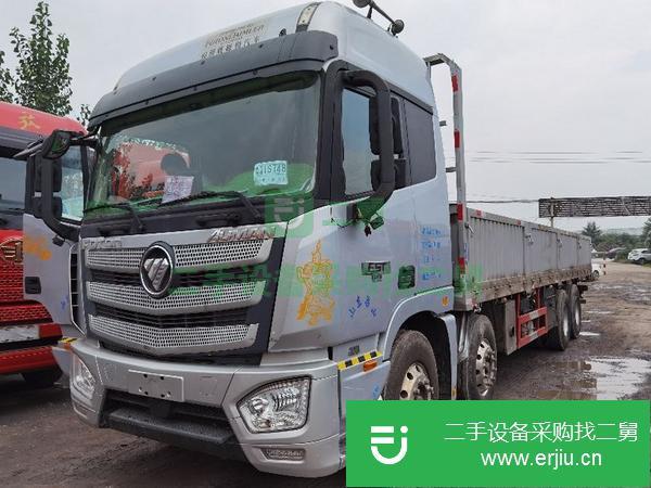 山東出售二手9.6米歐曼平板貨車