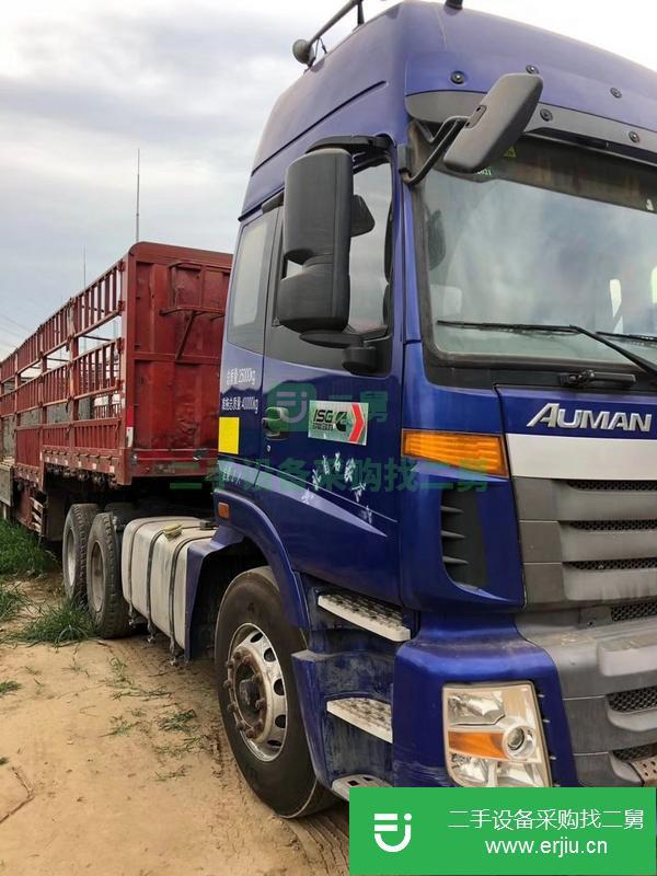 河北出售二手歐曼400馬力半掛車