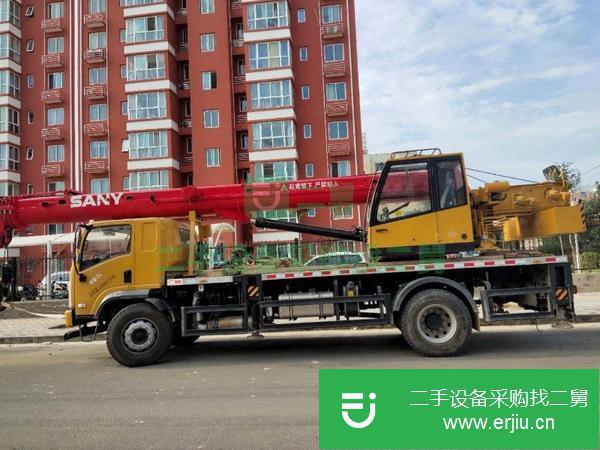 陜西出售二手三一吊車12噸