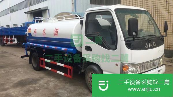 河北出售二手江淮5噸灑水車