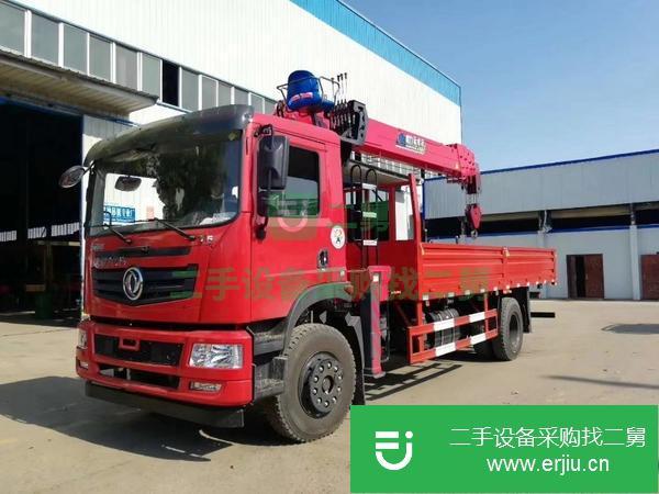 河北出售二手東風T5單排8噸隨車吊