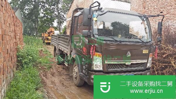 陜西出售二手重汽豪沃載貨車