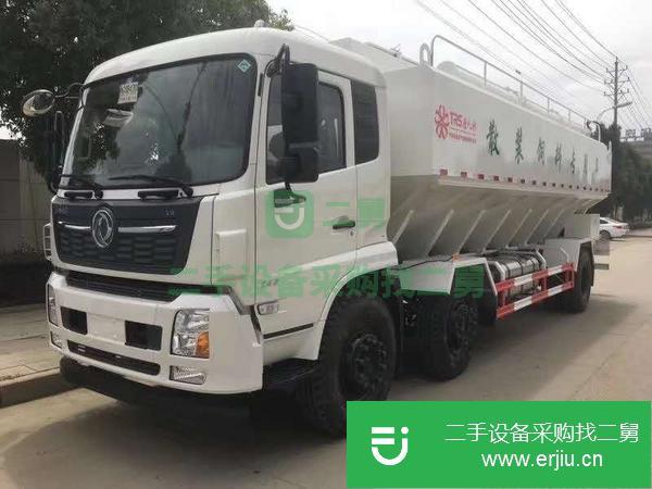 貴州出售二手12方散裝飼料車