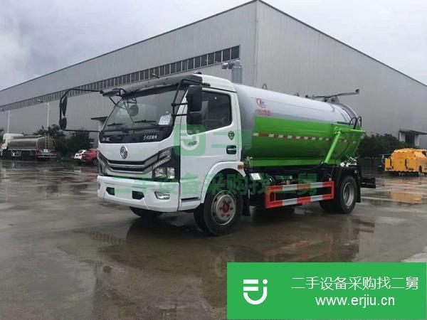 湖北出售二手國六東風大多利卡8方吸污車