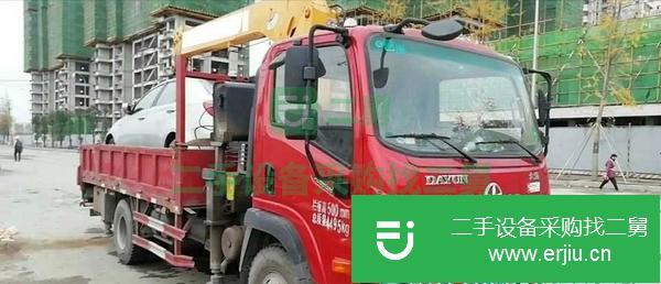 湖北出售二手徐工5噸隨車吊