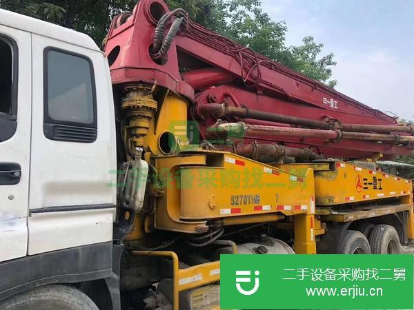 河南出售二手37米泵車