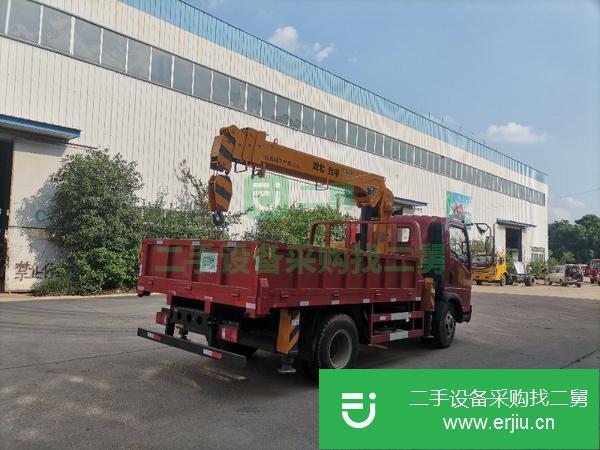 四川出售二手重汽藍牌隨車吊