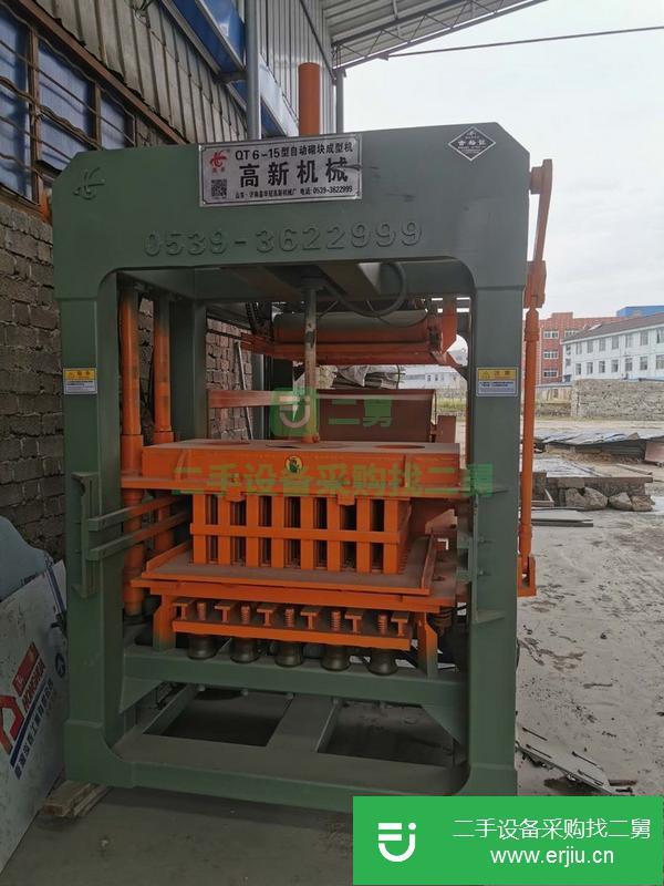 江蘇出售二手6型水泥制磚機