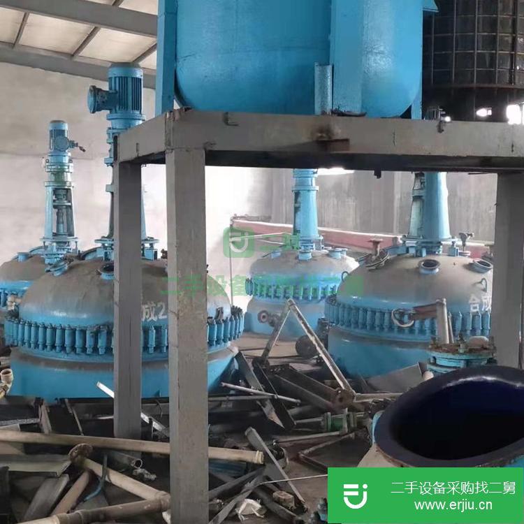山東出售二手電加熱30噸反應釜