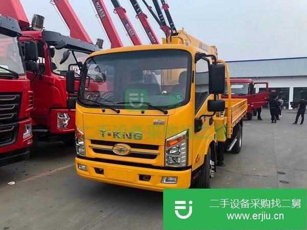 湖北出售二手唐駿4噸隨車吊