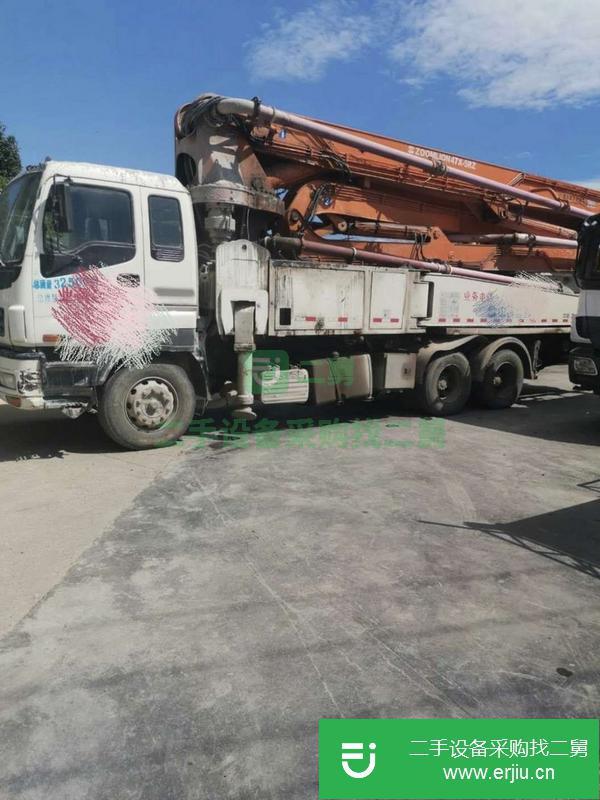 河北出售二手中聯47米泵車