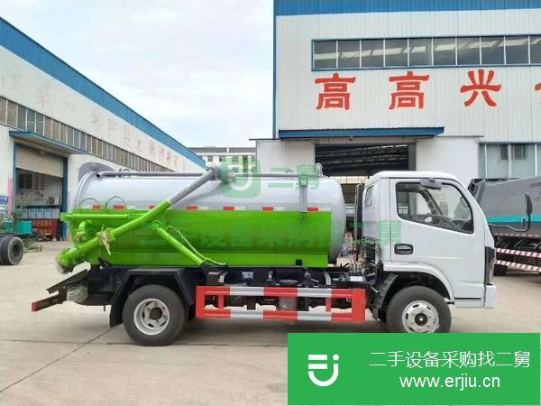 湖北出售二手東風多利卡國六4.5方吸污車