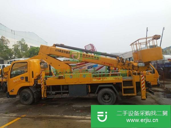 河南出售二手22米進口直臂高空作業工程車