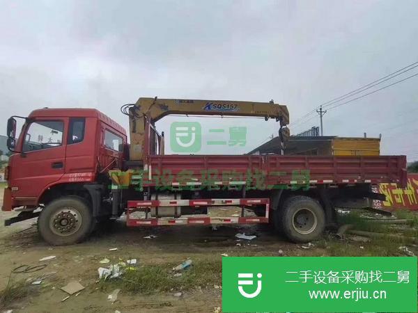 浙江出售二手東風(fēng)單橋8噸隨車(chē)吊