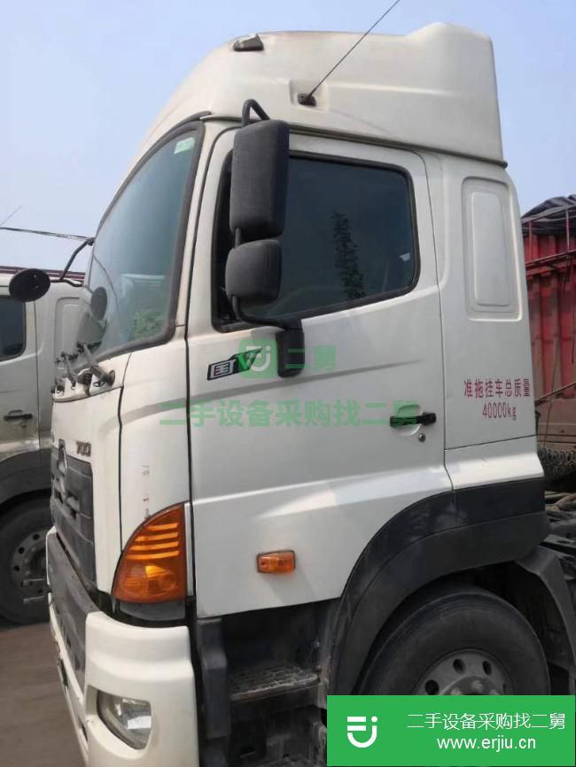 江西出售二手廣汽日野半掛車