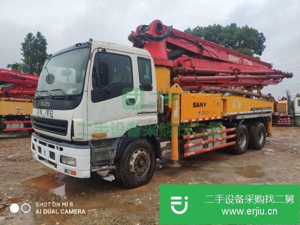 湖南出售二手37米泵車