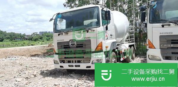 廣西出售國三廣汽日野700大10方攪拌車