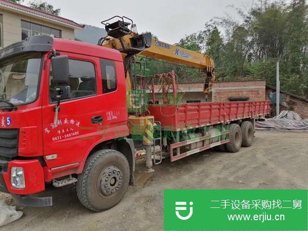 湖北出售二手徐工12噸隨車吊