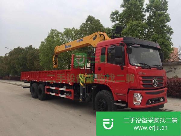 浙江出售二手徐工12噸加長臂隨車吊