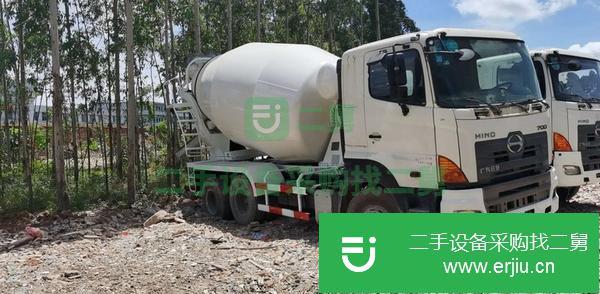 廣西出售國三廣汽日野700大10方攪拌車
