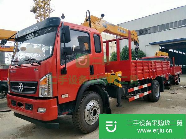 江蘇出售二手單橋10噸隨車吊